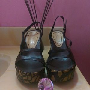 COPY - Kenneth Cole wedge sandals.